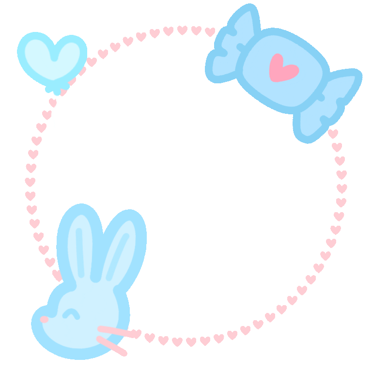 Blue Candy Decoration